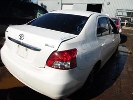 2007 TOYOTA YARIS WHITE 1.5L AT Z17688